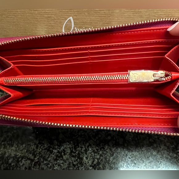 Christian Louboutin Panettone embellished patent leather continental wallet - Picture 9 of 14